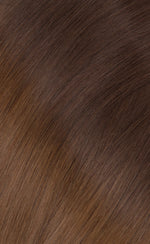 Ombre #4-7 Cocoa Sombré Blend Clip In Hair Extensions