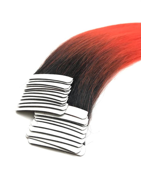 Red/black] Short scene hair extensions