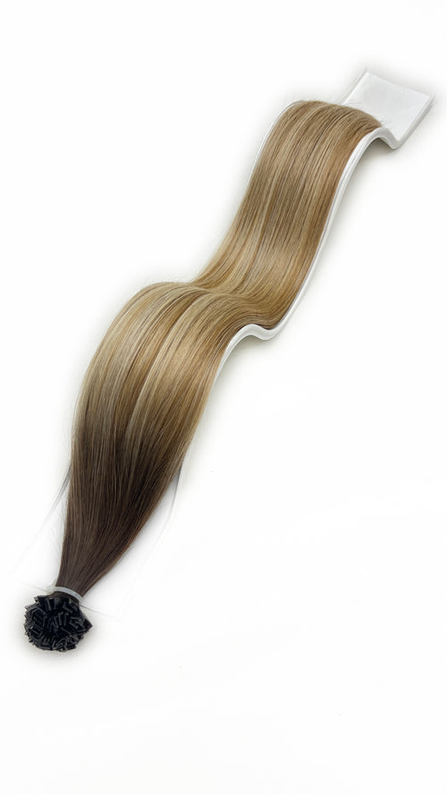 Flat Keratin Tip Hair Extensions Human Hair Color #4 - #8N - #1013 OMBRÉ & BALAYAGE