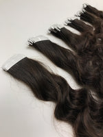 CURLY TAPE IN HAIR EXTENSIONS