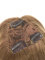Short Clip In Bangs Fringe Human Hair Color  #7A Slavic Ash Brown