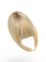 Short Clip In Bangs Fringe Human Hair Color #10 - #60 Ombré