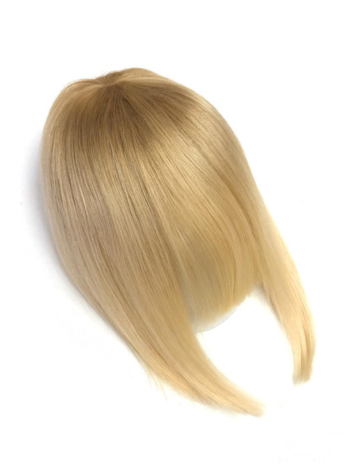 Short Clip In Bangs Fringe Human Hair Color #27 - #613 Ombré