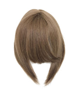 Short Clip In Bangs Fringe Human Hair Color  #7A Slavic Ash Brown