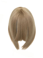 Short Clip In Bangs Fringe Human Hair Color #8A Slavic Ash Blonde