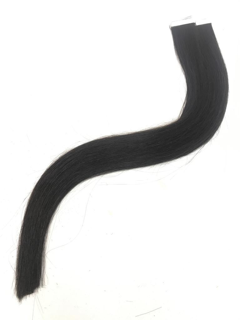 Tape in Hair Extensions #1B NATURAL BLACK