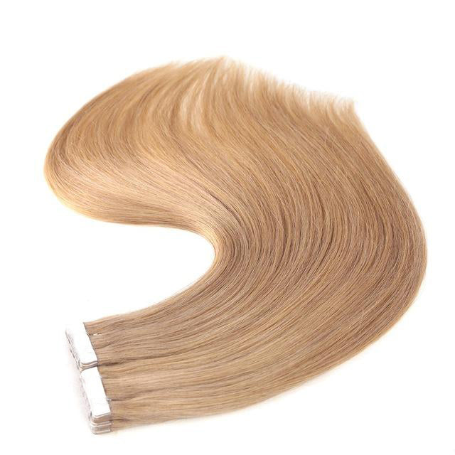 Tape in Hair Extensions Color 18 Honey Blonde