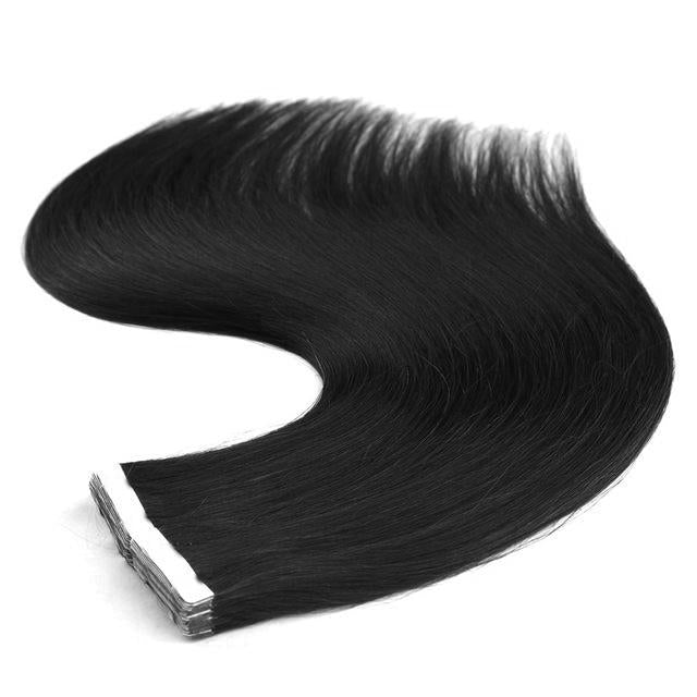 Tape in Hair Extensions #1B NATURAL BLACK