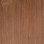 Thick One Piece 3/4 Full Head Clip in Hair Extensions Color #6 Chestnut Brown