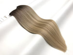 Weft Hair Extensions Human Hair Color #4 - #8A - #60 LAS VEGAS BLONDE - OMBRÉ  & BALAYAGE