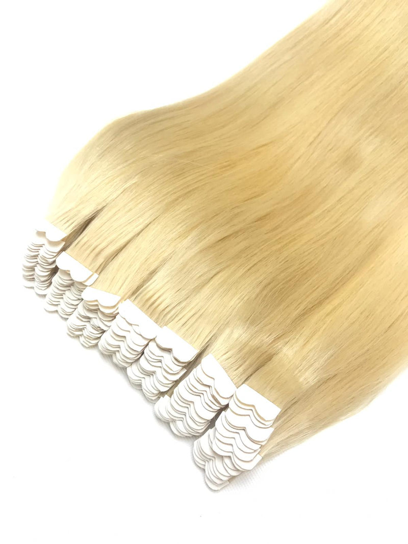 butterfly blonde tape in hair extensions