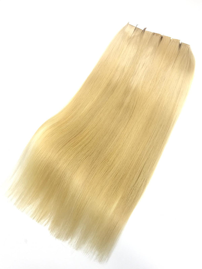 butterfly blonde tape in hair extensions