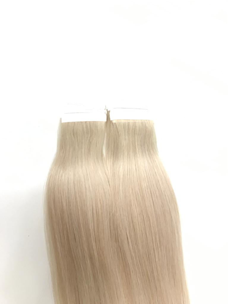 Tape in Hair Extensions Color #9010 SIBERIAN BLONDE