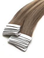 Tape in Hair Extensions Color 6A-8A/6A-14  - 1/3 -  OMBRÉ  & BALAYAGE